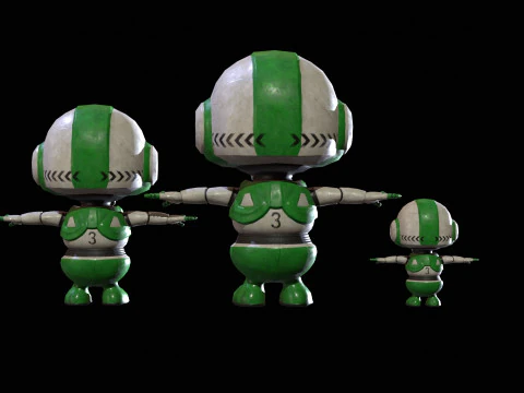 Minirobotic3Pack4 3D Model