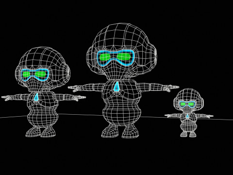 Minirobótico3Pack4 Modelo 3D