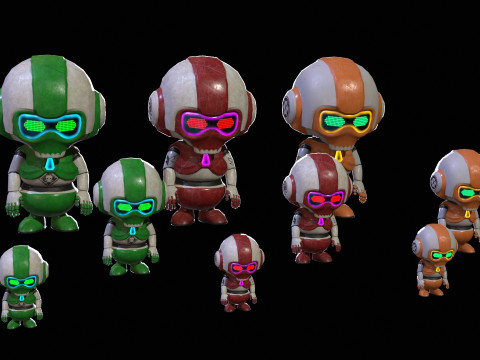 Minirobótico3Pack4 Modelo 3D