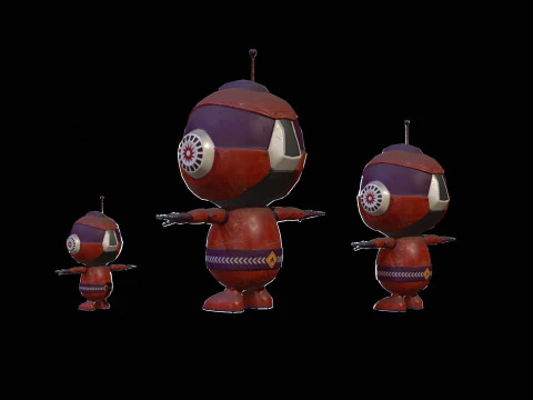 Minirobotic4Pack4 3D Model