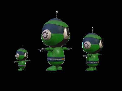 Minirobotic4Pack4 3D Model