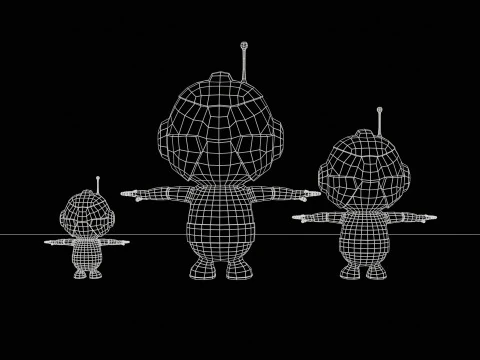 Minirobotic4Pack4 3D Model