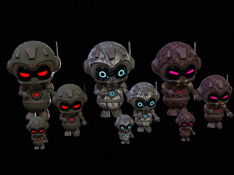 Minirobotic5Pack4 3D Модель