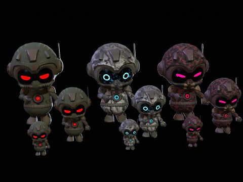 Minirobotic5Pack4 3D Model