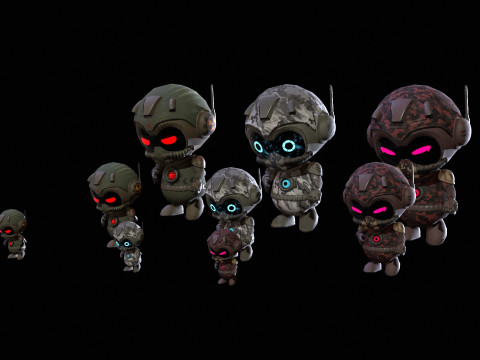 Minirobotic5Pack4 3D Модель