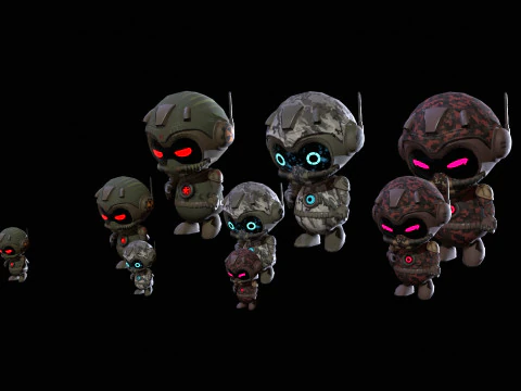 Minirobotic5Pack4 3D Model