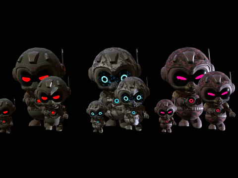 Minirobotic5Pack4 3D Model