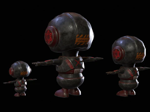 Minirobotic6Pack4 3D Model