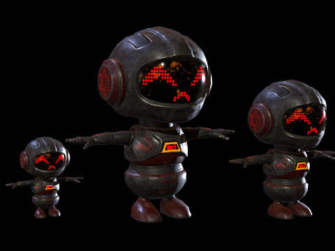 Minirobotico6Pack4 Modelo 3D