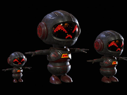 Minirobotic6Pack4 3D Model
