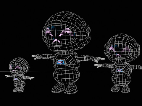 Minirobotico6Pack4 Modelo 3D