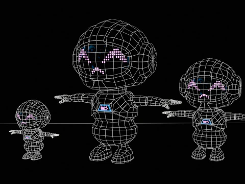 Minirobotic6Pack4 3D Model