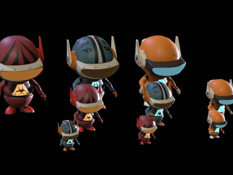 Minirobotico7Pack4 Modelo 3D