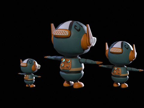 Minirobotico7Pack4 Modelo 3D