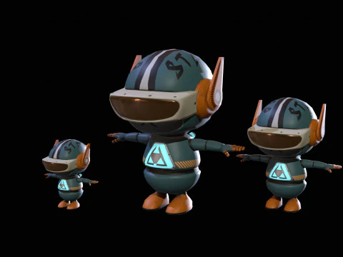 Minirobotic7Pack4 3D Model