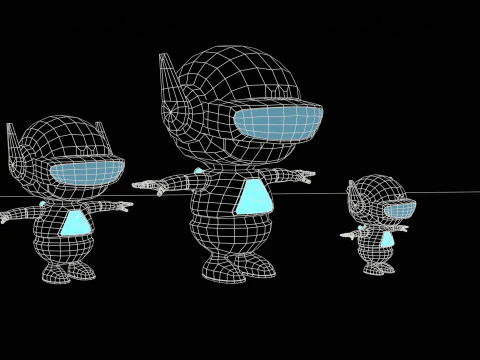 Minirobotic7Pack4 3D Model