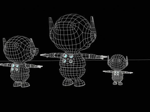 Minirobotic7Pack4 3D Model