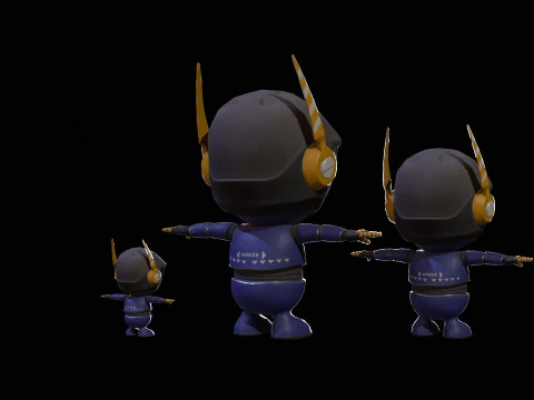 Minirobotic8Pack4 3D Model
