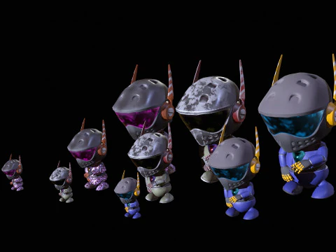 Minirobotic8Pack4 3D Model