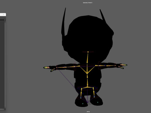 미니로봇8Pack4 3D 모델