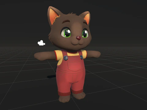 Cat2Pack3 3D Model