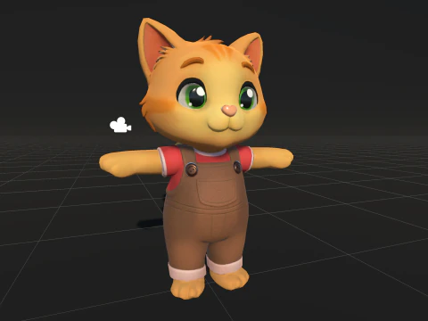 Cat2Pack3 3D Model
