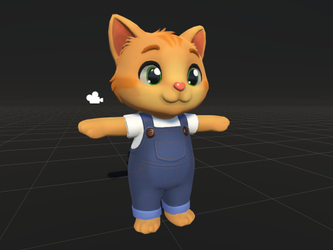 Cat2Pack3 3D Модель