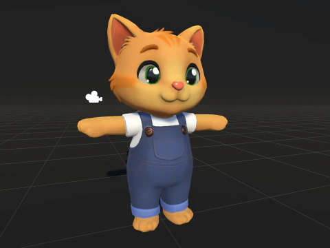 Cat2Pack3 3D Model