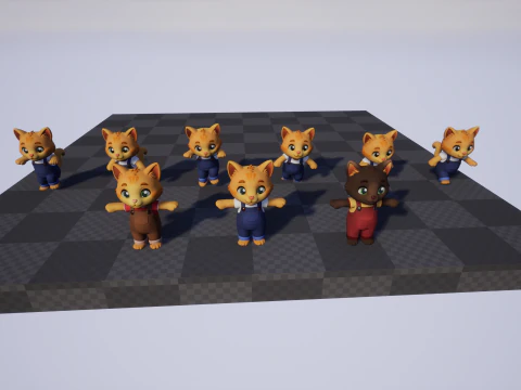 Cat2Pack3 3D Model