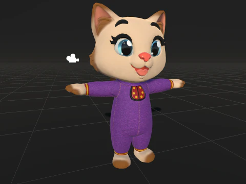 Cat3Pack3 3D Model