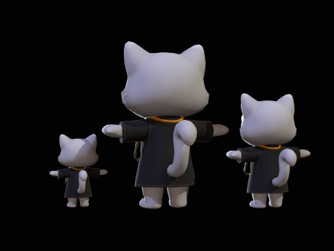 Cat4Pack3 3D Model