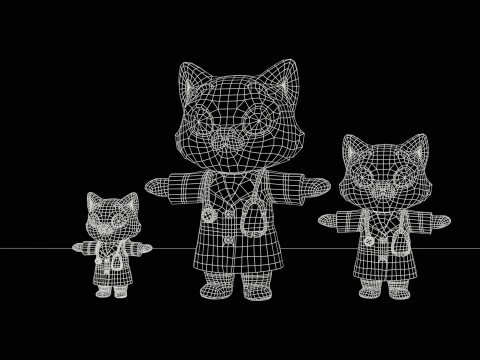 Cat4Pack3 3D मॉडल