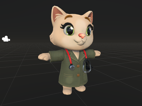 Cat4Pack3 3D Model