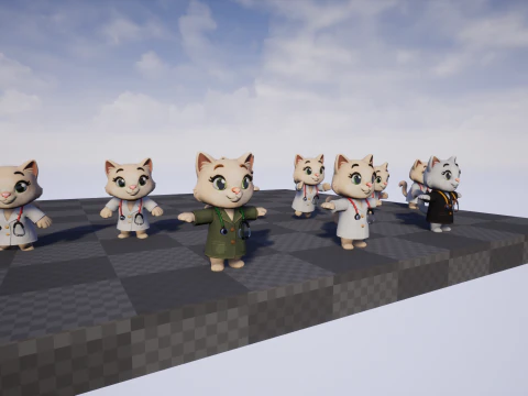 Cat4Pack3 3D मॉडल