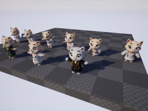 Cat4Pack3 3D मॉडल