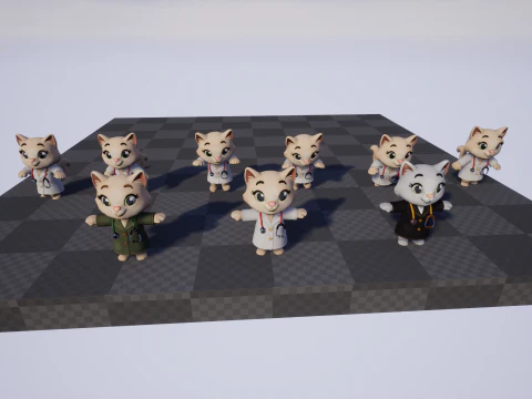 Cat4Pack3 3D मॉडल