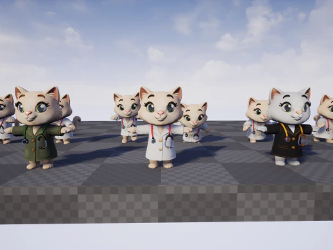 Cat4Pack3 3D मॉडल