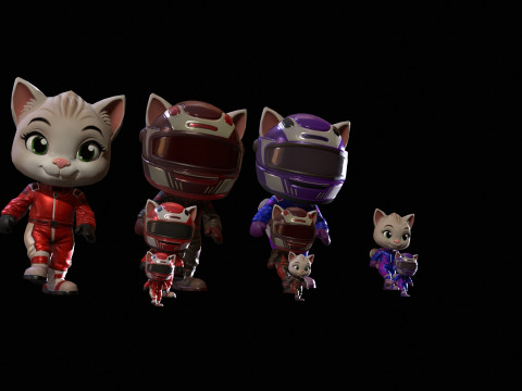 Cat5Pack3 Modello 3D