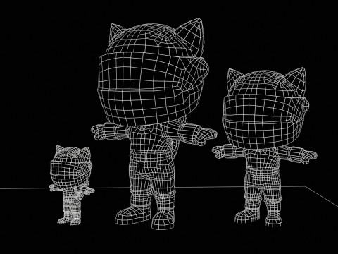 Cat5Pack3 Modello 3D