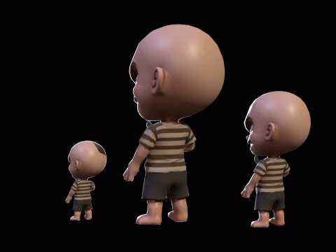 ChibiManiac1Paquete1 Modelo 3D