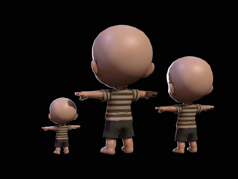 ChibiManiac1Paquete1 Modelo 3D