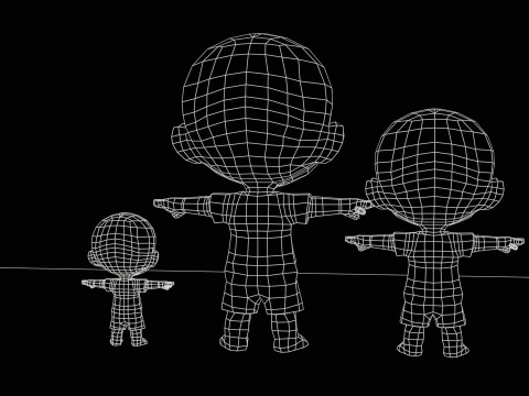 ChibiManiac1Paquete1 Modelo 3D