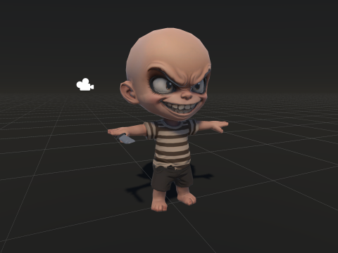 ChibiManiac1Pack1 3D मॉडल