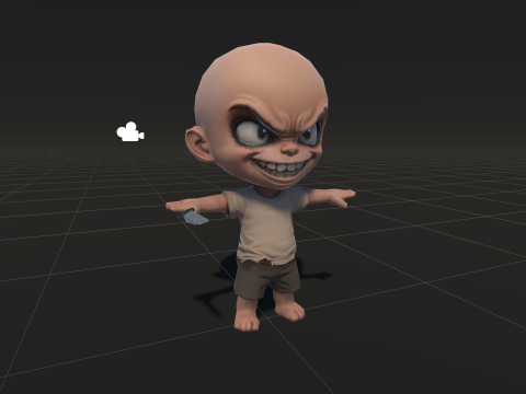 ChibiManiac1Pack1 3D मॉडल