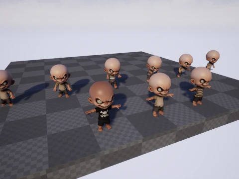 ChibiManiac1Paquete1 Modelo 3D