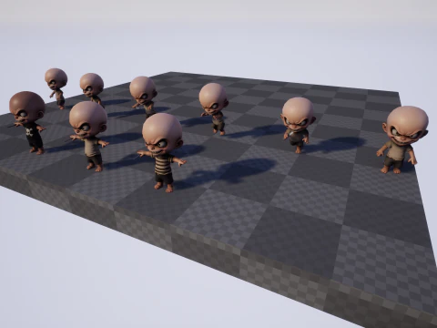 ChibiManiac1Paquete1 Modelo 3D