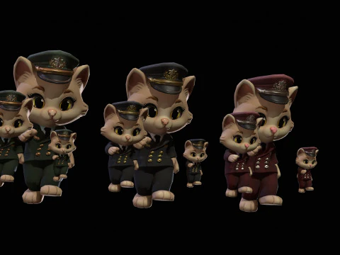 Cat6Pack3 3D Model