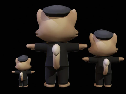 Cat6Pack3 3D Model