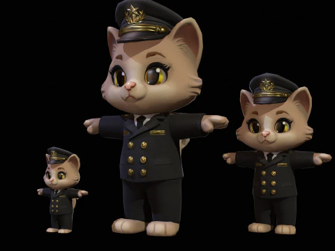 Cat6Pack3 3D Model