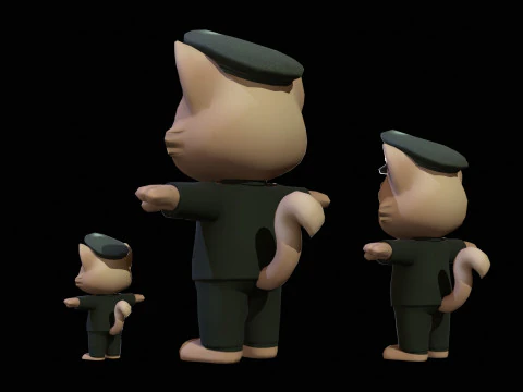 Cat6Pack3 3D Model